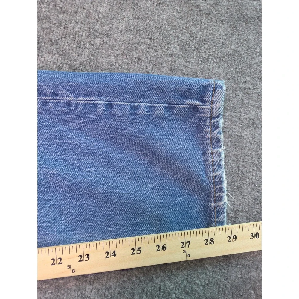 Vintage Levi's 501‎ Jeans Mens 34x34 Blue 80s Made in USA Button Fly Distressed